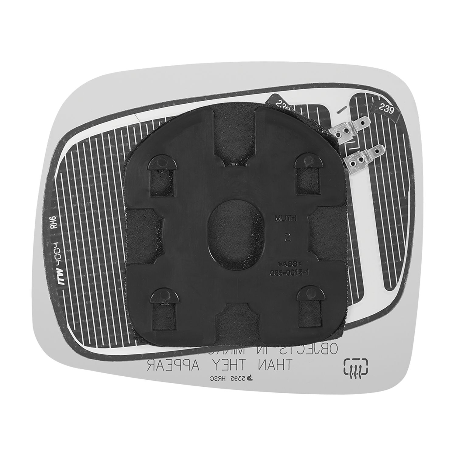 SIDE VIEW MIRROR HEATED W MOUNT